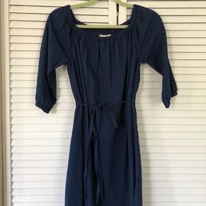 Madewell Navy Cotton Dress